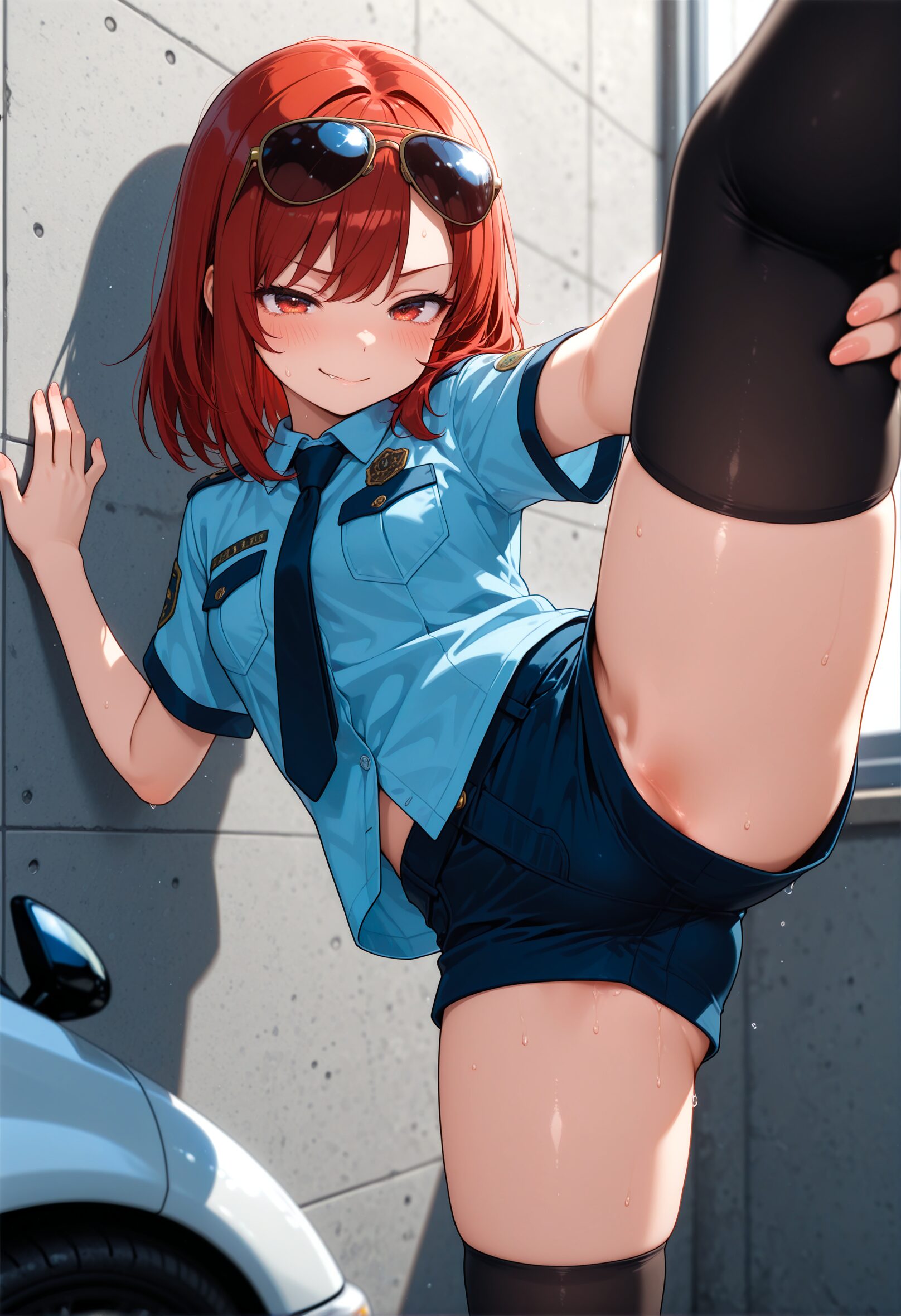ちょっぴり叡智な警察官のAIイラスト - 27