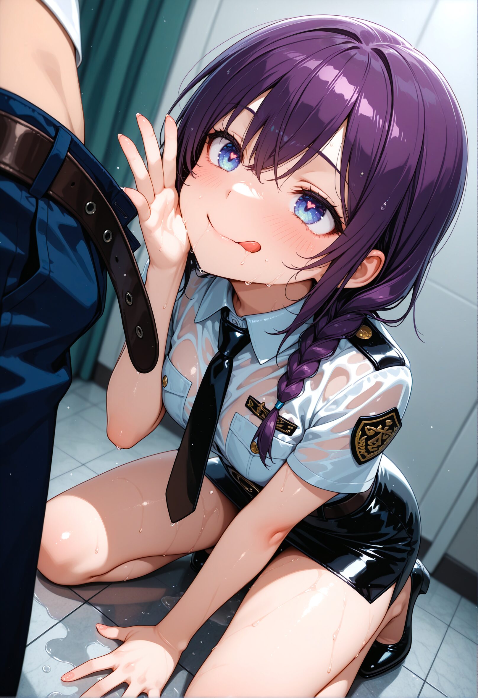 ちょっぴり叡智な警察官のAIイラスト - 44