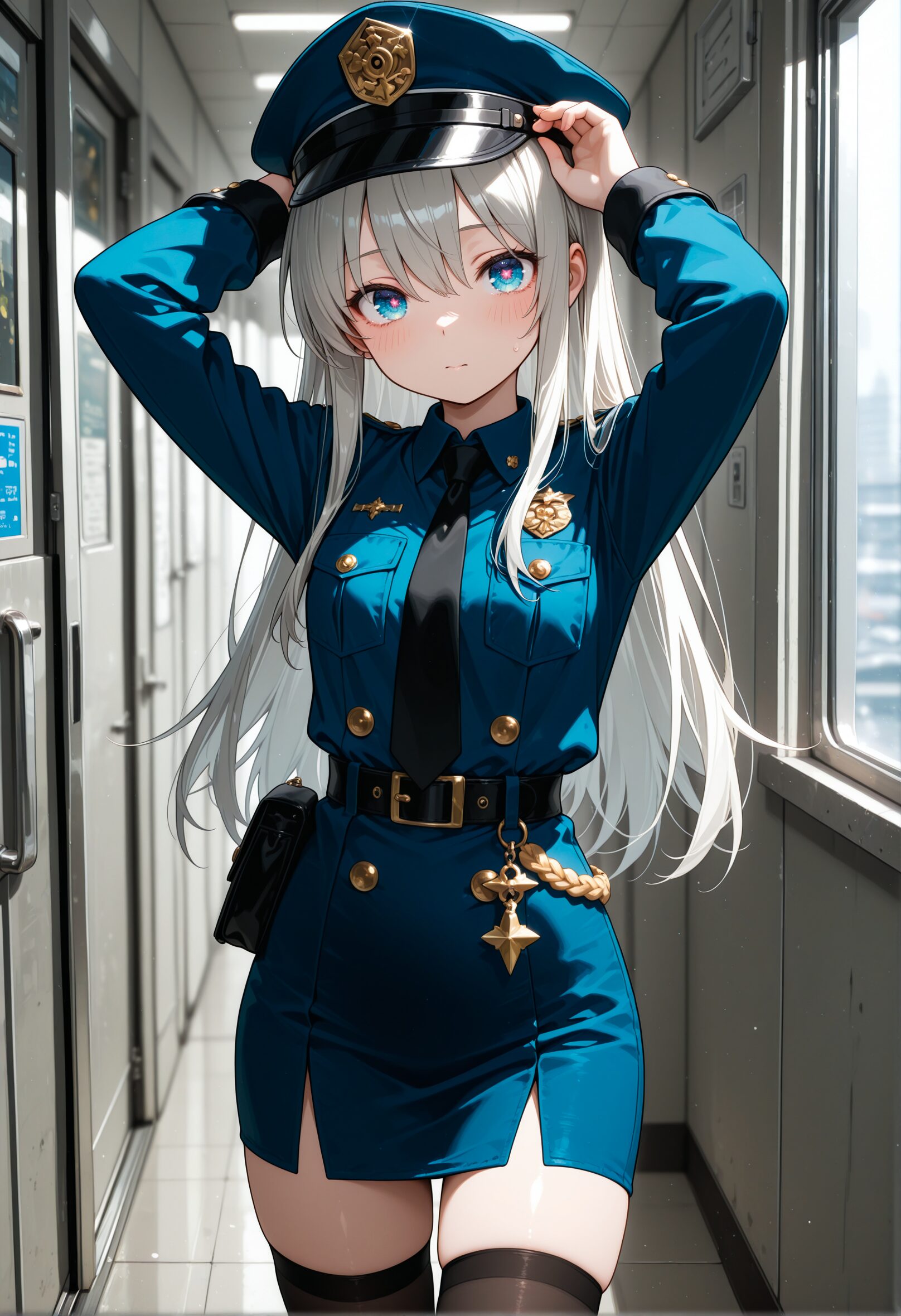ちょっぴり叡智な警察官のAIイラスト - 6