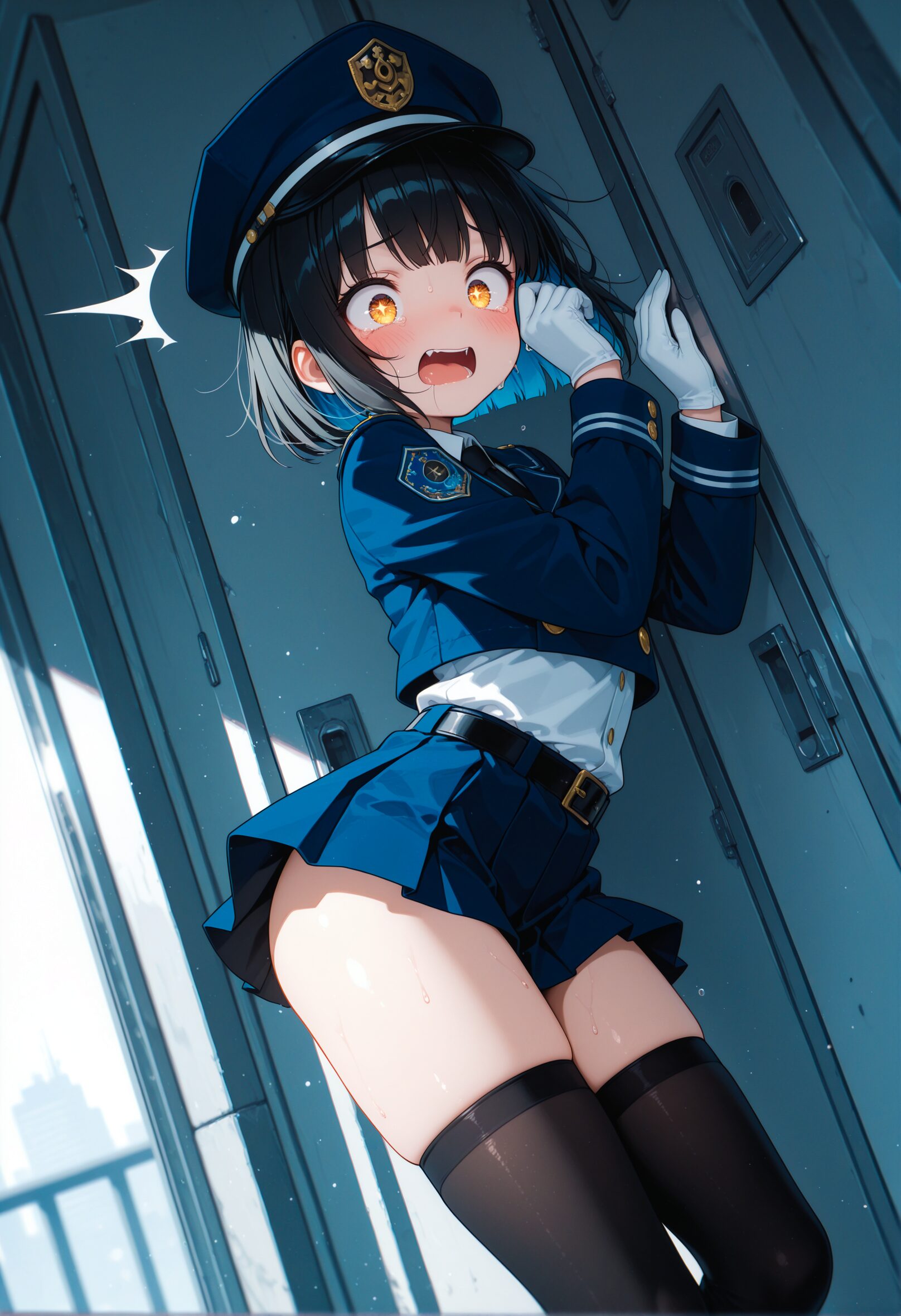 ちょっぴり叡智な警察官のAIイラスト - 7