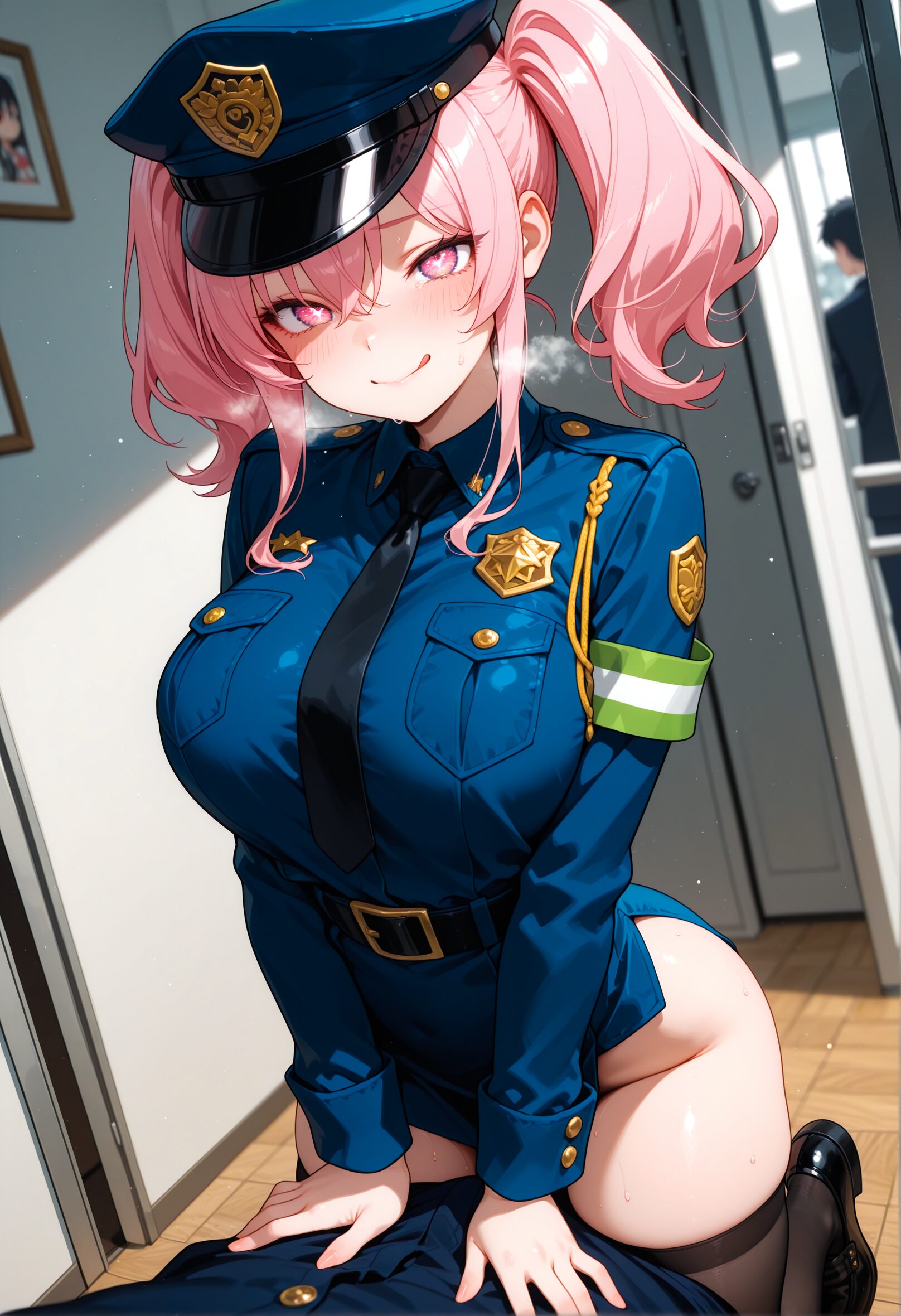 ちょっぴり叡智な警察官のAIイラスト - 8