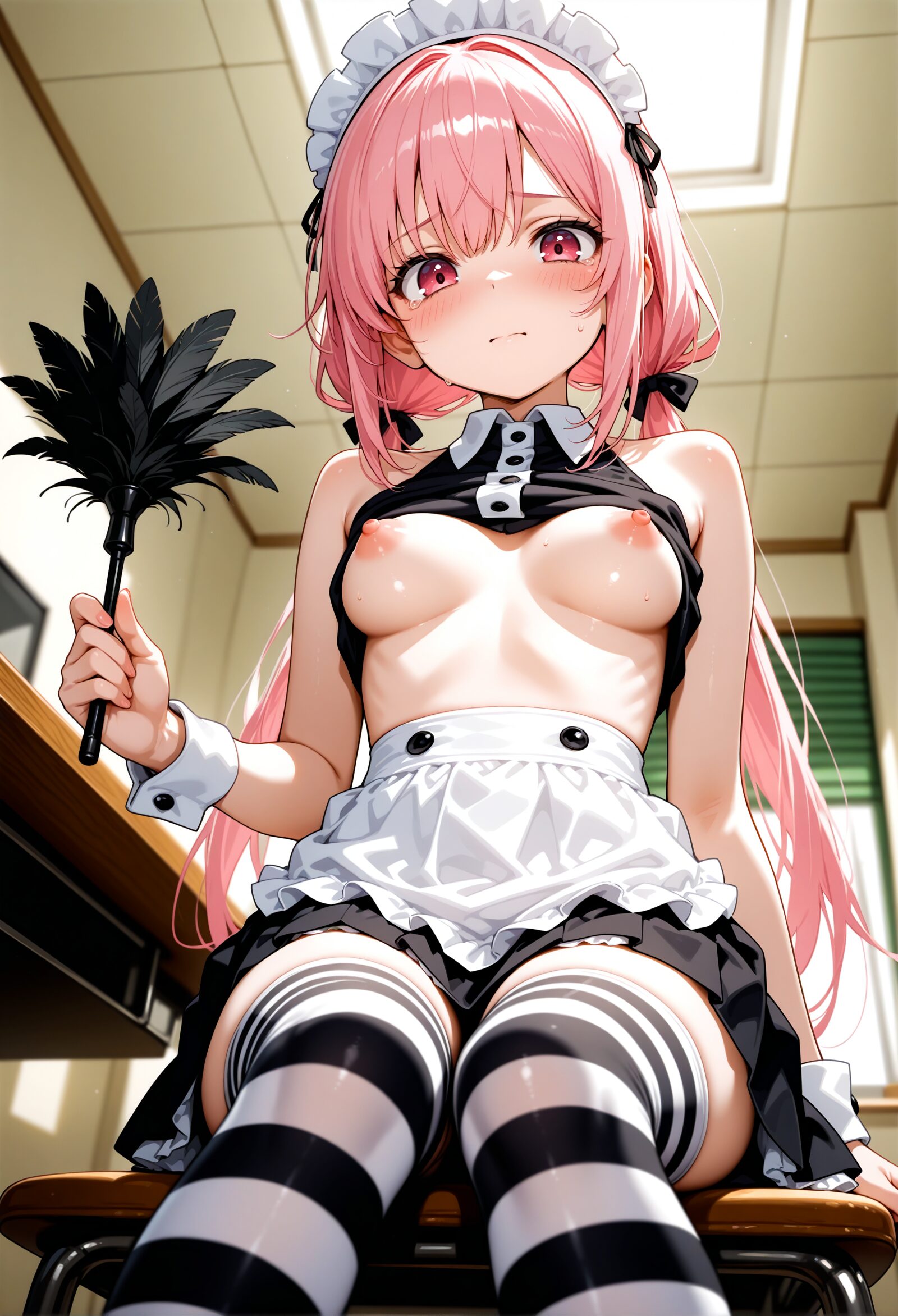 露出度高めのメイドAIイラスト - 30