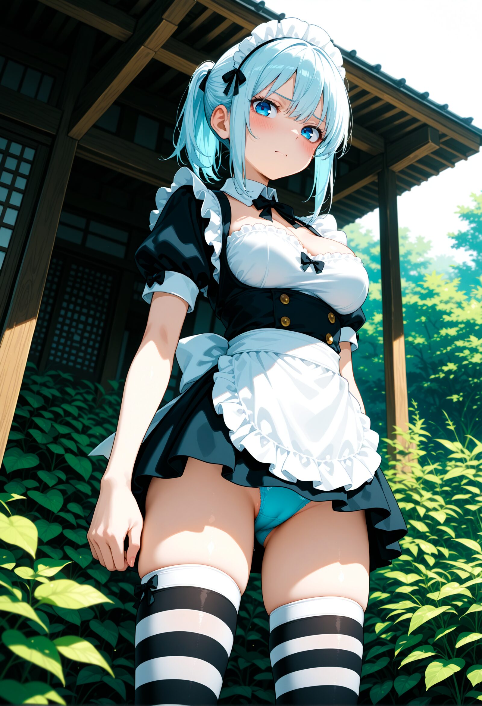 露出度高めのメイドAIイラスト - 6