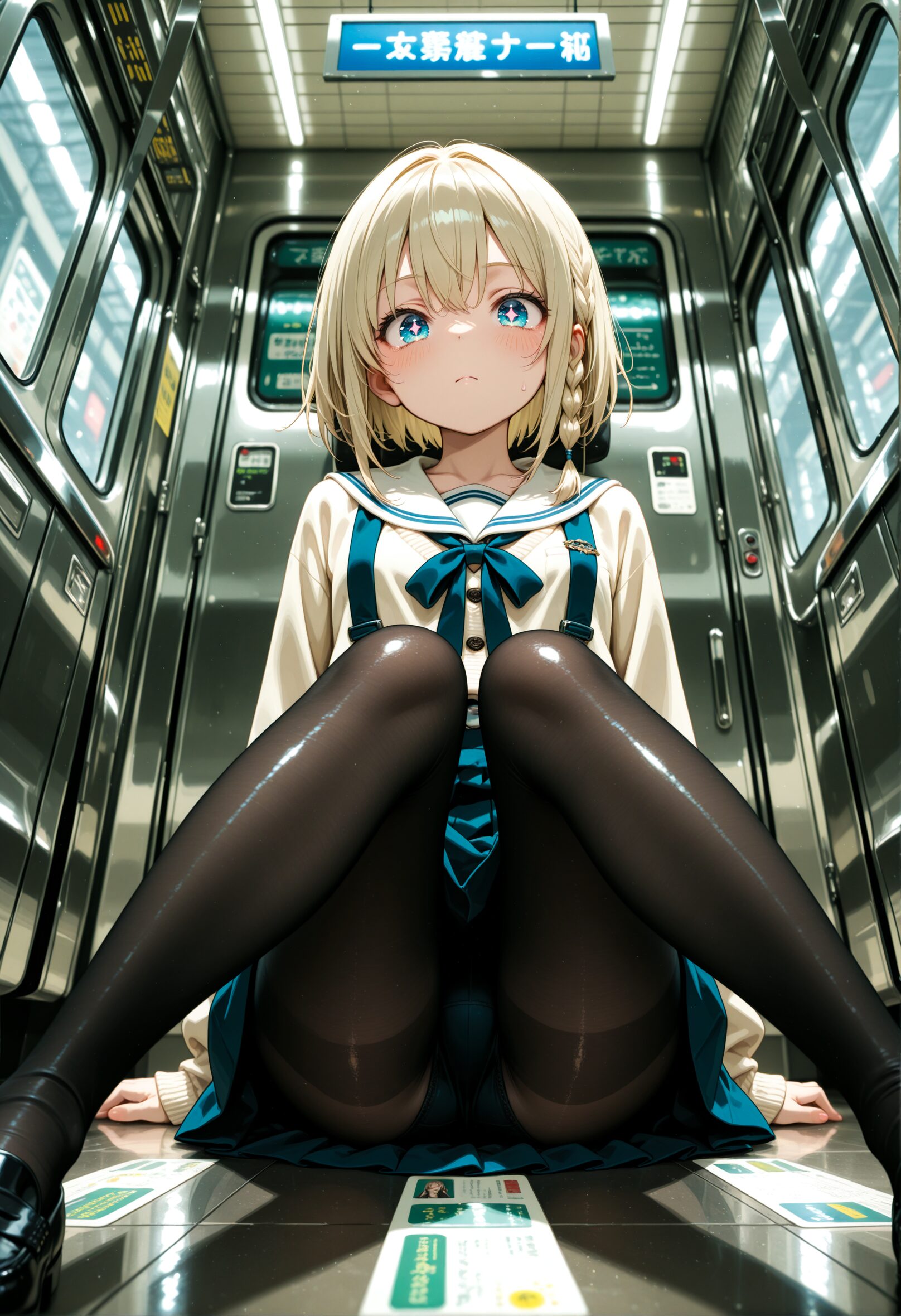 制服JKのAIイラスト - 13