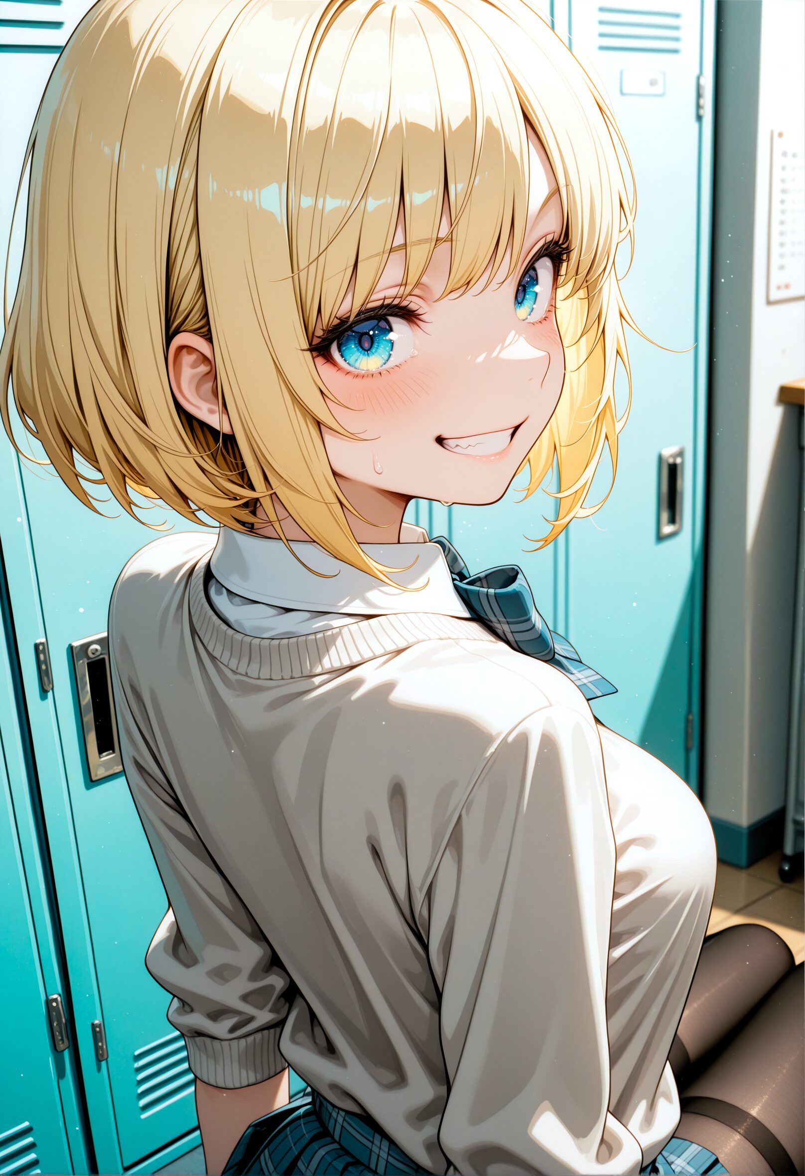 制服JKのAIイラスト - 29