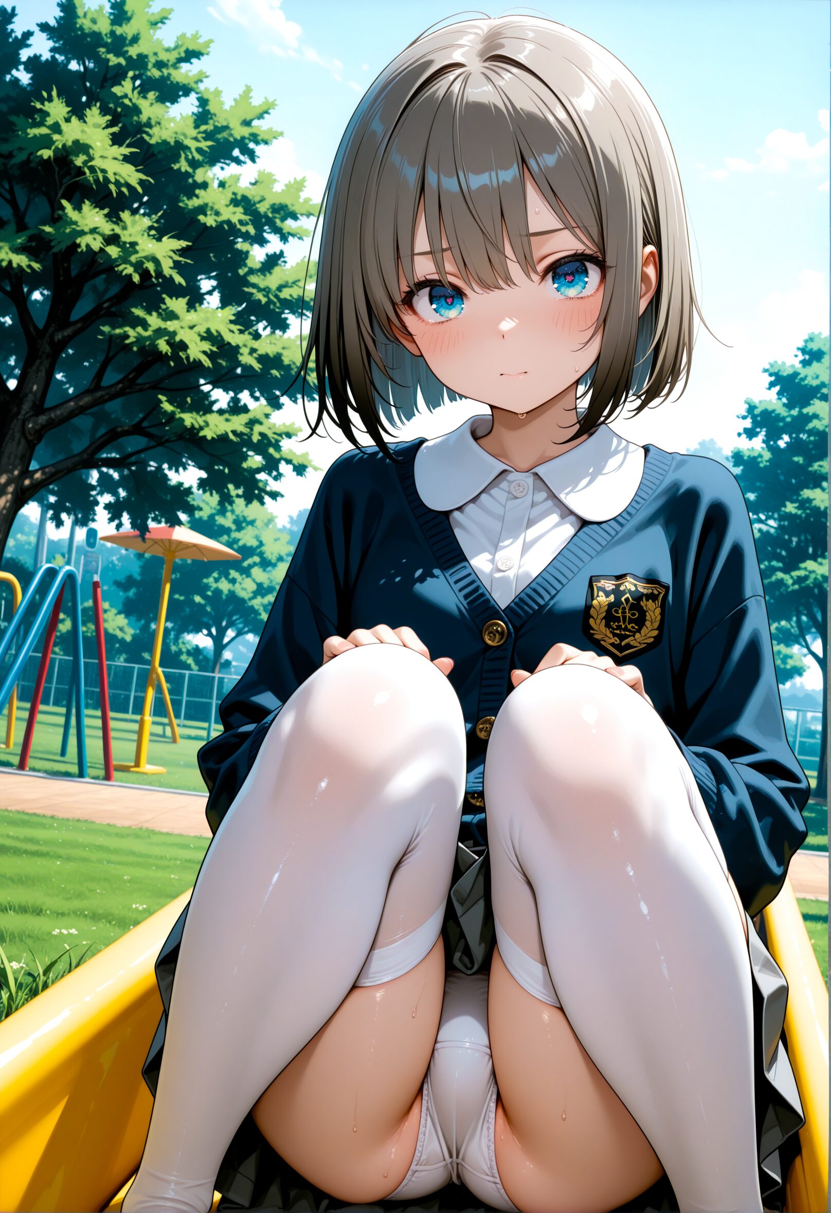 制服JKのAIイラスト - 30