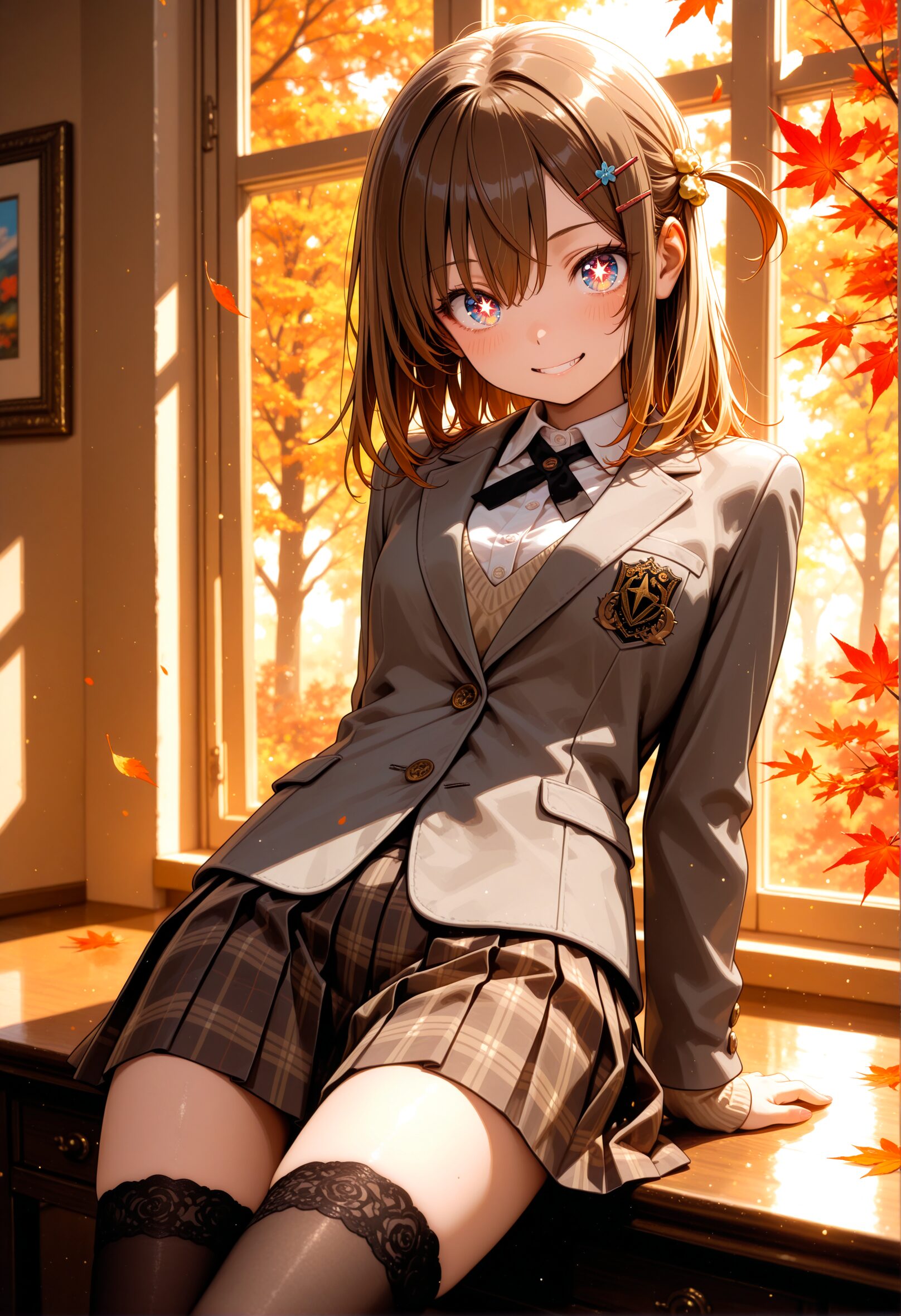 制服JKのAIイラスト - 14