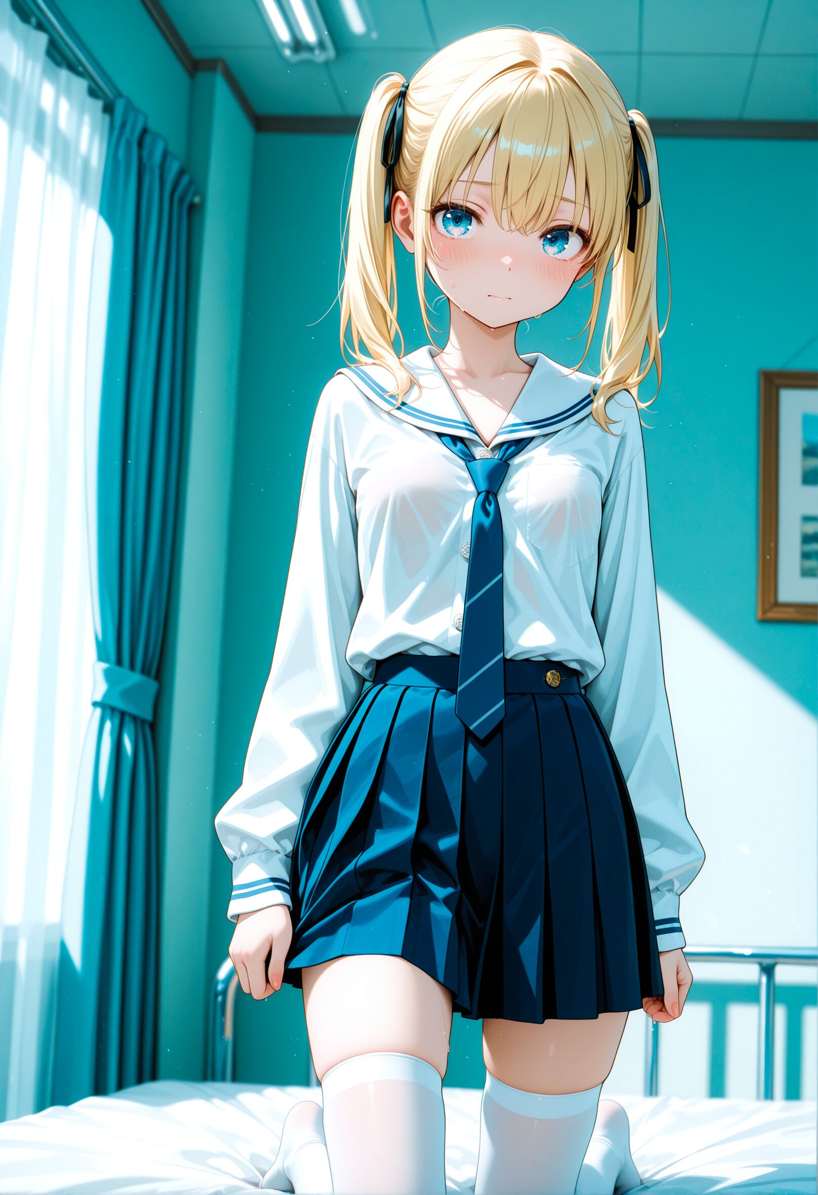 制服JKのAIイラスト - 21