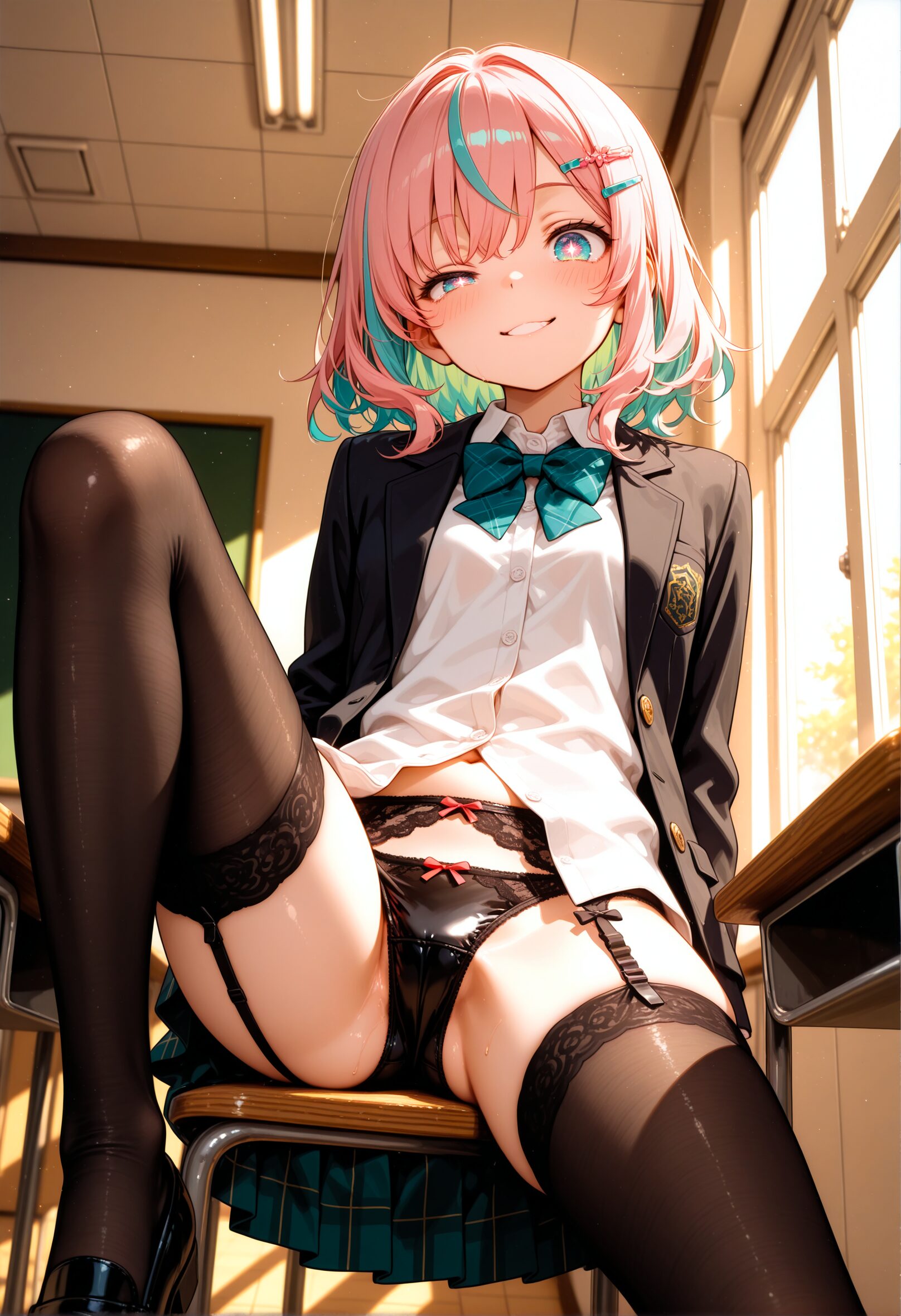 制服JKのAIイラスト - 22