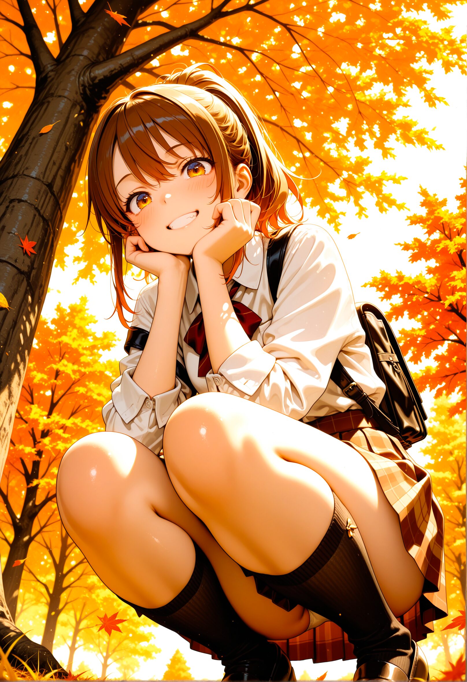 制服JKのAIイラスト - 29