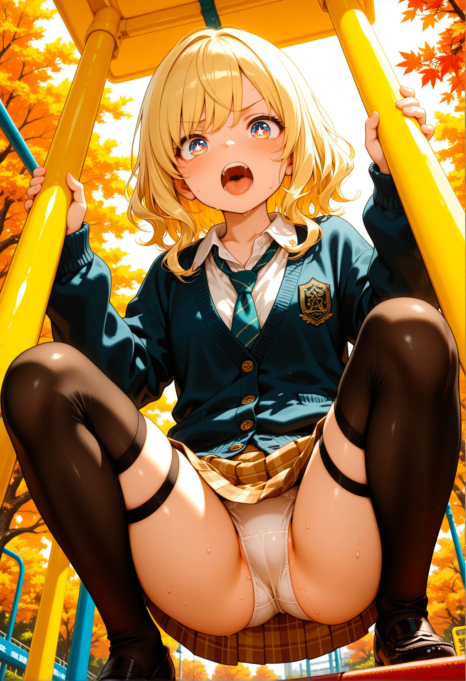 制服JKのAIイラスト - 32