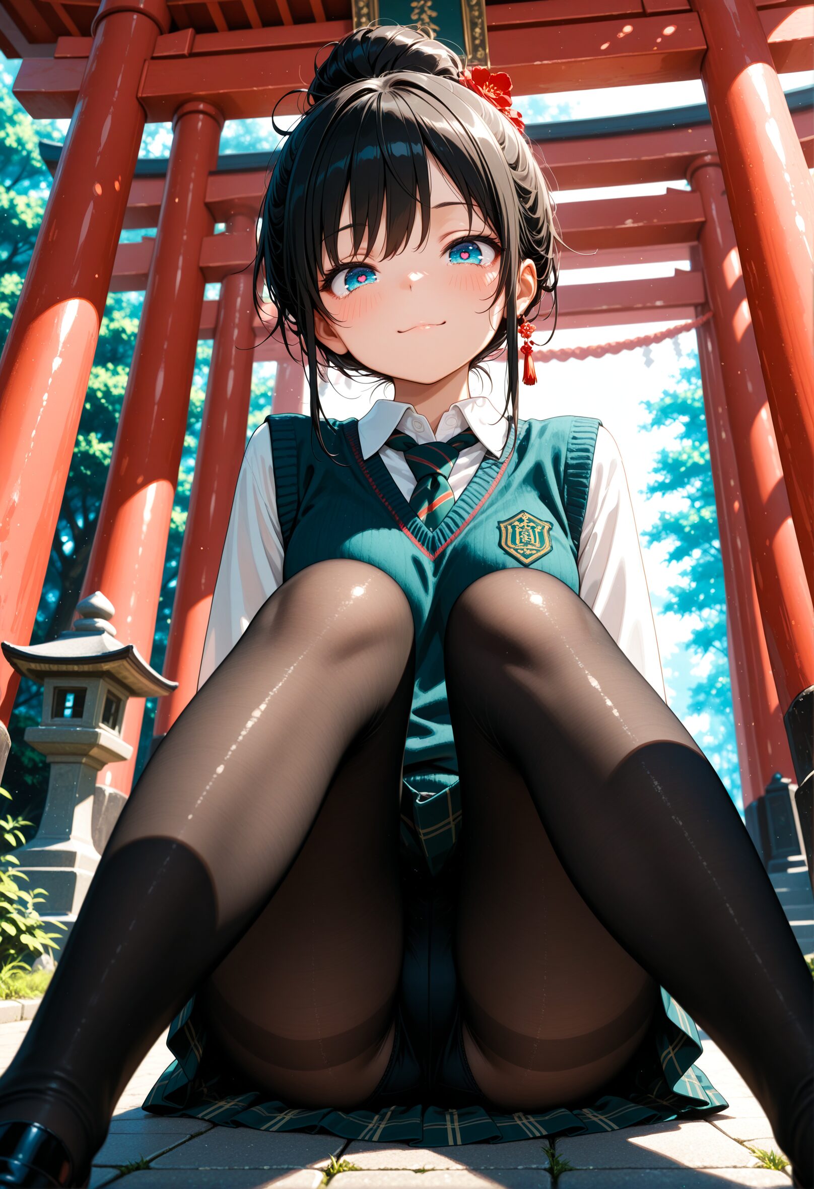 制服JKのAIイラスト - 33