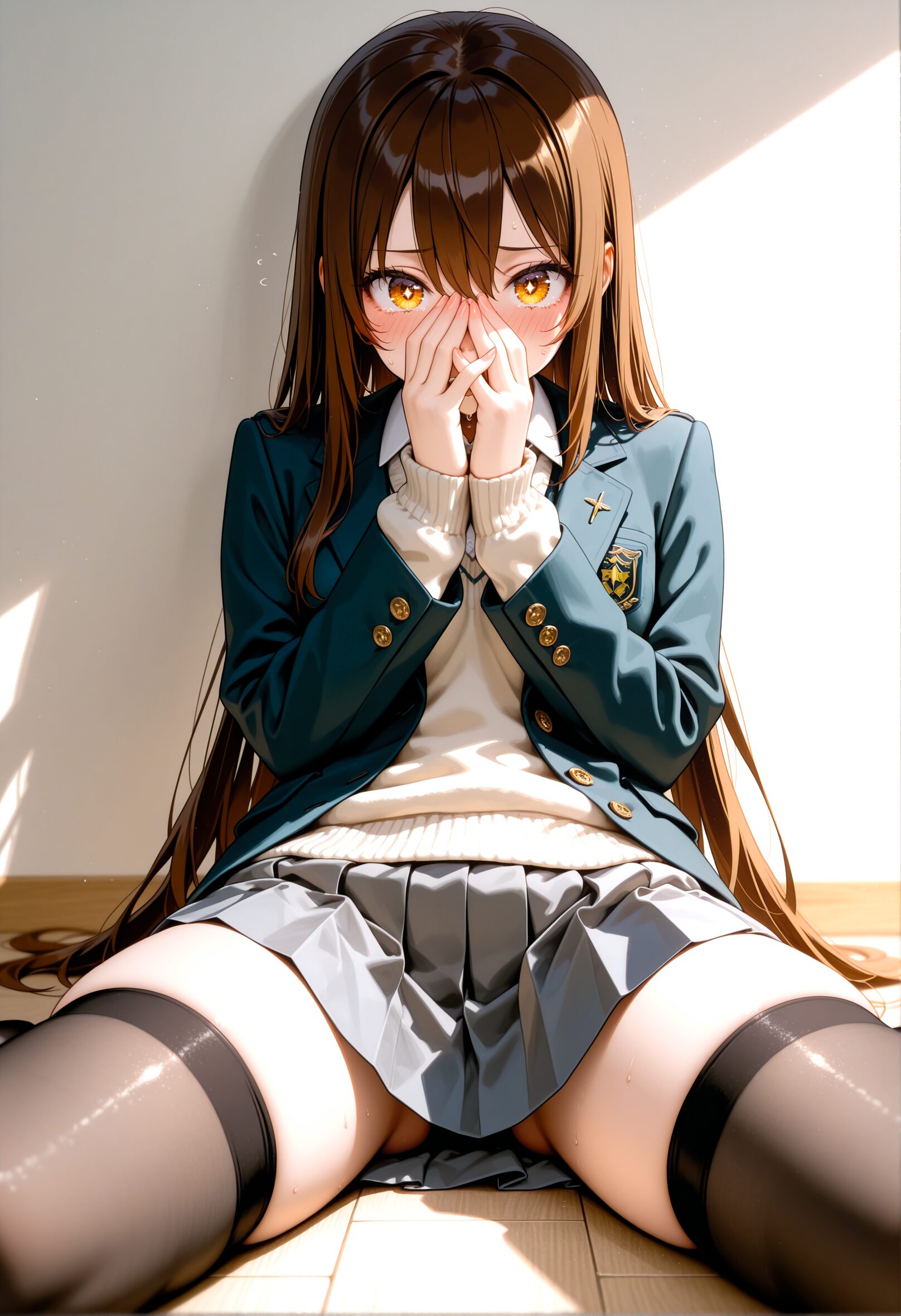 制服JKのAIイラスト - 34