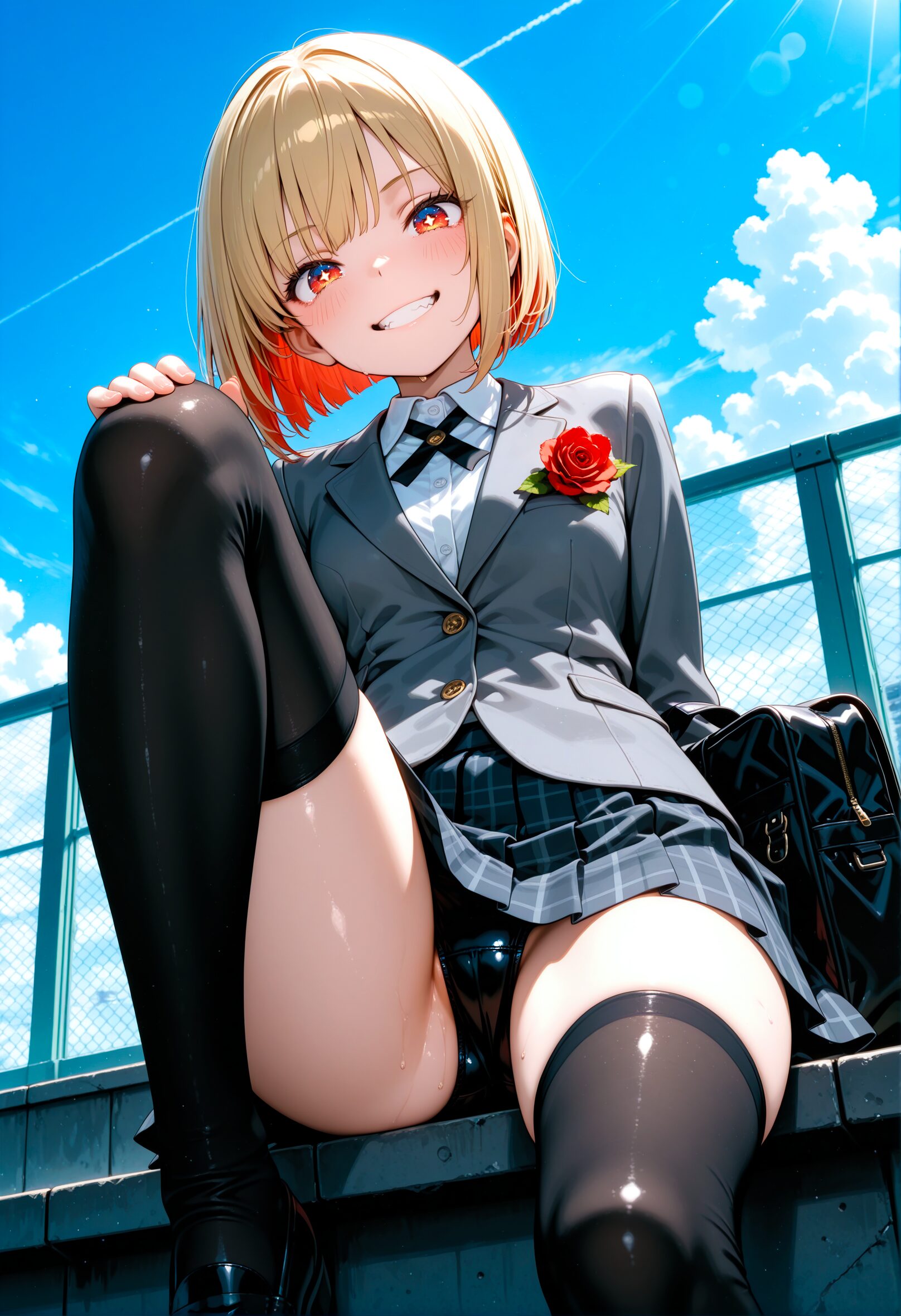 制服JKのAIイラスト - 39