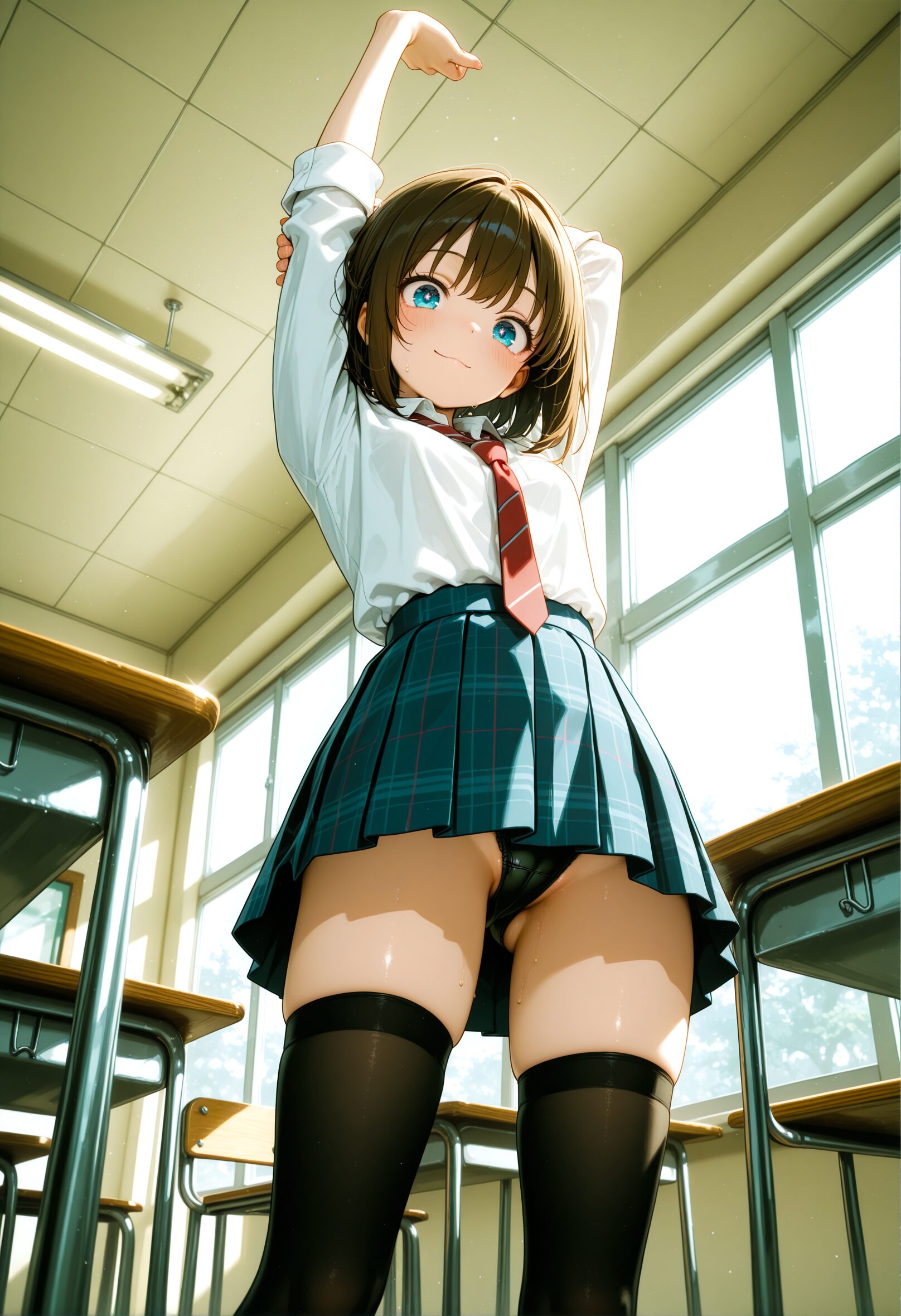 制服JKのAIイラスト - 8